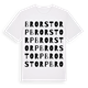Brorstorp ordlek t-shirt