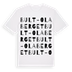 Bult-Olaberget ordlek t-shirt