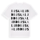 Buskalund ordlek t-shirt