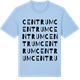 Blue Soul t-shirt med Centrum ordlek t-shirt
