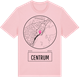 Pink Cotton t-shirt med Centrum t-shirt