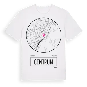 Centrum t-shirt – ekologisk bomull t-shirt från Pinshirt