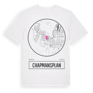 Chapmansplan t-shirt – ekologisk bomull t-shirt från Pinshirt
