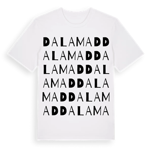 Dalamad ordlek t-shirt – ekologisk bomull t-shirt från Pinshirt