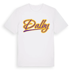 Dalby baseball t-shirt – ekologisk bomull t-shirt från Pinshirt