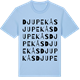 Blue Soul t-shirt med Djupekås ordlek t-shirt