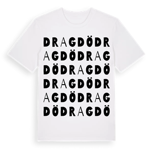 Dragdö ordlek t-shirt – ekologisk bomull t-shirt från Pinshirt
