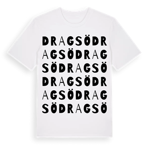 Dragsö ordlek t-shirt – ekologisk bomull t-shirt från Pinshirt