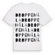 Droppemåla ordlek t-shirt
