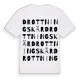 Drottningskär ordlek t-shirt