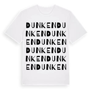 Dunken ordlek t-shirt – ekologisk bomull t-shirt från Pinshirt