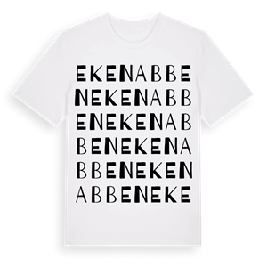 Ekenabben ordlek t-shirt – ekologisk bomull t-shirt från Pinshirt