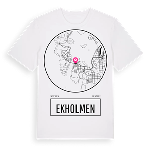 Ekholmen t-shirt – ekologisk bomull t-shirt från Pinshirt