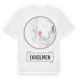 White t-shirt med Ekholmen t-shirt
