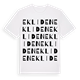 Ekliden ordlek t-shirt