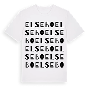 Elsebo ordlek t-shirt – ekologisk bomull t-shirt från Pinshirt