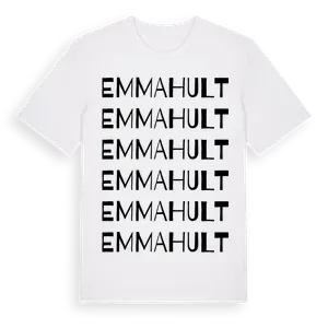 Emmahult ordlek t-shirt – ekologisk bomull t-shirt från Pinshirt