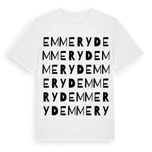 Emmeryd ordlek t-shirt – ekologisk bomull t-shirt från Pinshirt