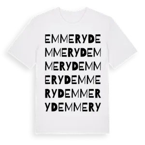 Emmeryd ordlek t-shirt – ekologisk bomull t-shirt från Pinshirt