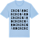 Blue Soul t-shirt med Enegården ordlek t-shirt