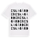 Eskagården ordlek t-shirt