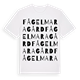 Fågelmara gård ordlek t-shirt