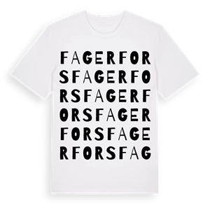 Fagerfors ordlek t-shirt – ekologisk bomull t-shirt från Pinshirt