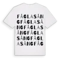 Fåglasång ordlek t-shirt