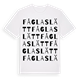 Fåglaslätt ordlek t-shirt