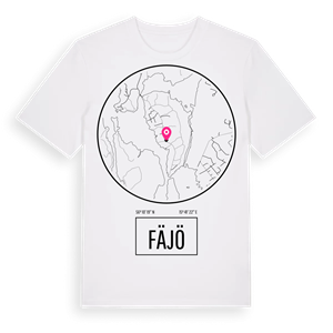 Fäjö t-shirt – ekologisk bomull t-shirt från Pinshirt