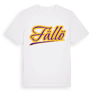 Fällö baseball t-shirt – ekologisk bomull t-shirt från Pinshirt