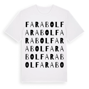 Farabol ordlek t-shirt – ekologisk bomull t-shirt från Pinshirt