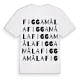 Figgamåla ordlek t-shirt