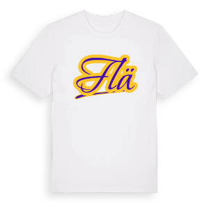 Flä baseball t-shirt – ekologisk bomull t-shirt från Pinshirt