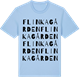 Blue Soul t-shirt med Flinkagården ordlek t-shirt