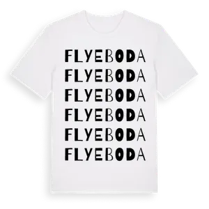 Flyeboda ordlek t-shirt – ekologisk bomull t-shirt från Pinshirt