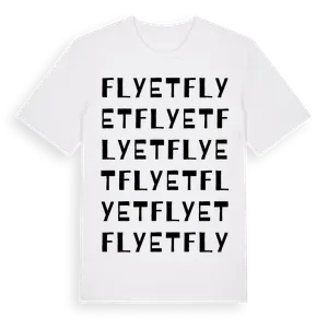 Flyet ordlek t-shirt – ekologisk bomull t-shirt från Pinshirt