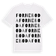 Forneboda ordlek t-shirt