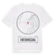 White t-shirt med Fredriksdal t-shirt