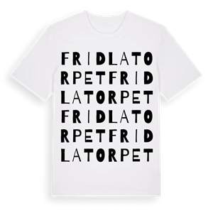 Fridlatorpet ordlek t-shirt – ekologisk bomull t-shirt från Pinshirt