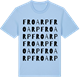 Blue Soul t-shirt med Froarp ordlek t-shirt