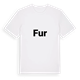 Fur fetstil t-shirt