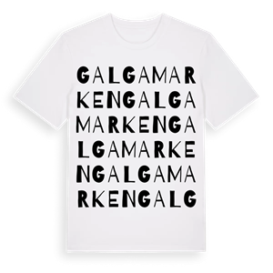 Galgamarken ordlek t-shirt – ekologisk bomull t-shirt från Pinshirt