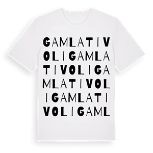 Gamla Tivoli ordlek t-shirt – ekologisk bomull t-shirt från Pinshirt