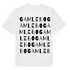 Gamlebo ordlek t-shirt – ekologisk bomull t-shirt från Pinshirt