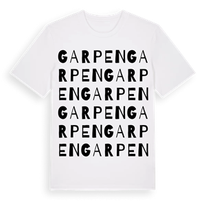 Garpen ordlek t-shirt – ekologisk bomull t-shirt från Pinshirt