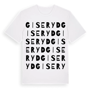 Giseryd ordlek t-shirt – ekologisk bomull t-shirt från Pinshirt