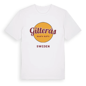 Gitterås cirkel t-shirt – ekologisk bomull t-shirt från Pinshirt