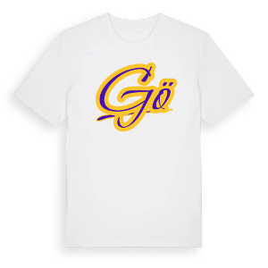 Gö baseball t-shirt – ekologisk bomull t-shirt från Pinshirt