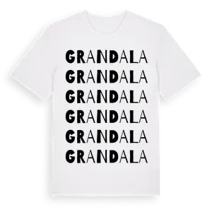 Grandala ordlek t-shirt – ekologisk bomull t-shirt från Pinshirt